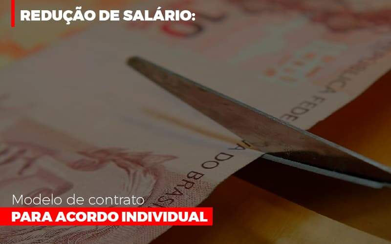 Reducao De Salario Modelo De Contrato Para Acordo Individual